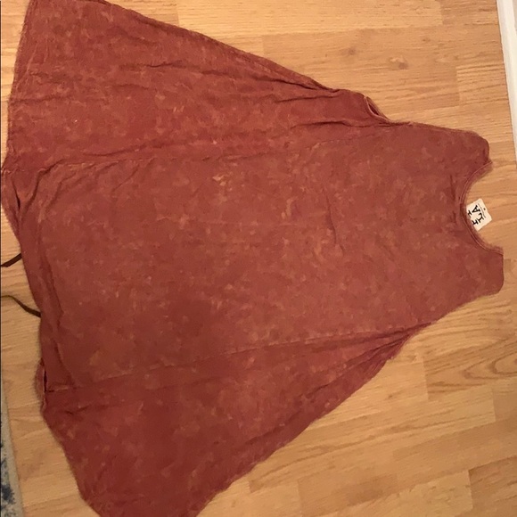 Free People burnt red sleeveless dress - Picture 2 of 4